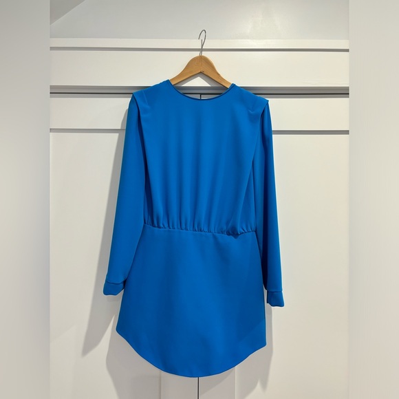 Amanda Uprichard Baldwin Mini Dress, Sky Blue, Medium - Picture 2 of 13